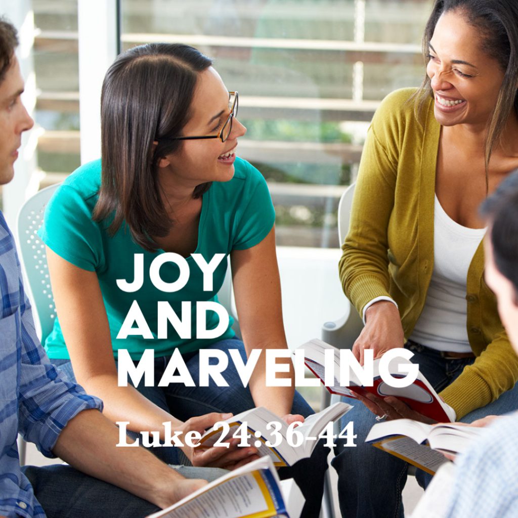 Luke 24:36-44: Joy and Marveling – God Centered Life