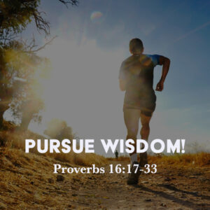 Compare Proverbs 16:16-17 much better it is to gain wisdom than